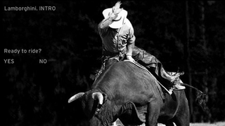 Lamborghini's Website Wants You To "Ride The Bull"